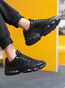Sneakers Men's Shoes Stylish Men Sports Shoes Lace-Up Shoes Shoes Personalized Black Street Casual Shoes