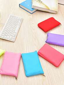 1pc Foldable Reusable Waterproof Travel Bag, Portable Lightweight Tote Bag, Large Capacity Durable Handbag, Suitable For Travel, Gym, Grocery Shopping, Picnic, Camping, Outdoor Adventure, Great Gift For Women, Shopping, Household - Multicolor - View 9