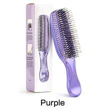 Hair Brush, Scalp Massager Comb, Detangling Brush - Glide Through Tangles With Ease - For Thinning ,Curly, Stright, Women, Men, Wet And Dry Hair - Multicolor - View 12