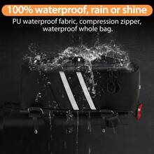 NEWBOLER Bicycle Rear Seat Bag MTB Bike Rack Bag Trunk Pannier Cycling Large Capacity Waterproof Travel Bag With Rain Cover