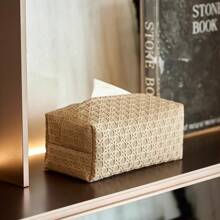 1 Peça Caixa De Lenços Acessórios De Cozinha À Prova D'Água, Caixa De Lenços Decorativos, Porta-Guardanapos Para Mesa, Caixa De Lenços De Banheiro