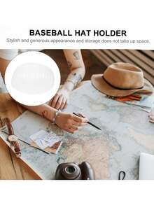 5pcs/10pcs Plastics Baseball Caps Inserts Shapers WhiteSmoke Hat Inner Support Baseball Bump Cap Holder Flexible Long Lasting Hat Shaper Universal Cap Inner Liner For Home Store Display Stand - Multicolor - View 5