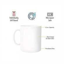 Taza de "Mamá Osa" como regalo para mamá | Taza del Día de la Madre Feliz de parte de los niños | Taza de café especial para nueva mamá como regalo | "Te amo" en blanco - Multicolor - Ver 5
