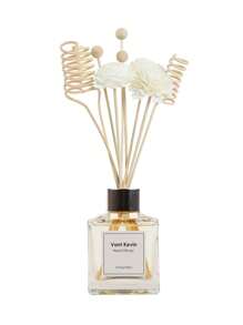 9pcs Aromatherapy Herb & Floral Set – Room Fragrance Enhancer & Decor For Home/Office – Flameless Scented Sticks & Deodorizing Accessories With Natural Flower Essence On Organic Wood