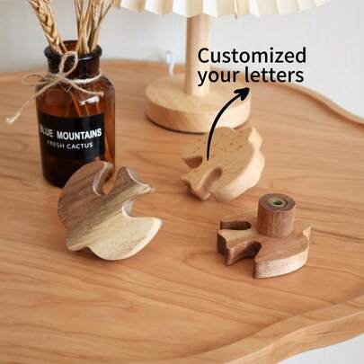 Beechwood Bird Shape Wall Hook, Screw-Free Vintage Design Decor For Entryway, Kid's Room, Creative Hanger