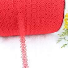 10 Yards 15mm Lace Ribbon Trim Handicrafts Embroidered Net Lace Fabric DIY Sewing Garment Accessories Christmas Decoration
