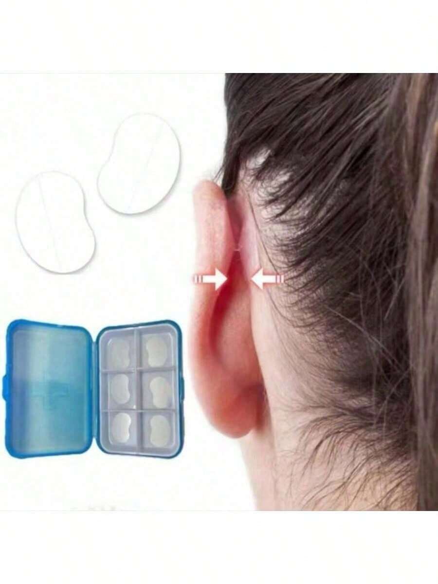 6pcs Waterproof Ear Stickers, Make Ears Look Smaller - Multicolor - View 1
