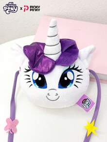 MY LITTLE PONY Women's Crossbody Bag Shoulder Fashionable Cartoon Bag Adjustable Shoulder Strap Zipper Wallet For Commute Outing Party Christmas Halloween Valentine's Day Birthday Gift Traveling Shopping For Students & Lady