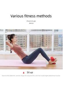 1 Pure Metal Rubber Suction Cup Sit-Up Assist Device; ABS Fitness Equipment; Sit-Up Machine; Core Training Equipment; Suitable For Exercise Abdominal Muscle Strength Equipment; Daily Leisure Fitness Room Detachable. - Multicolor - View 5