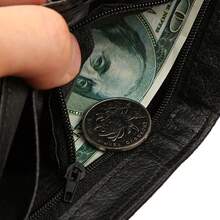 复古骷髅设计男士钱包 - 柔软仿皮卡包和钱包，休闲风格，带压花骷髅图案，是送给他的完美礼物，小钱包零钱包男士钱包 Waller 男士零钱包 周年纪念礼物 男士礼物 男士生日礼物 趣味礼物 小礼物 礼物创意 - 彩色 - 查看 8