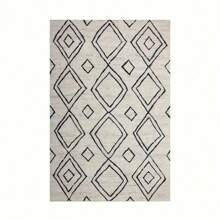 Large Area Rug/1000g/Square Meter, White Personalized Diamond Pattern, Luxurious Area Rug, Premium Machine-Washable, Upgraded Version With Thickened And Denser Material, Fade-Resistant, Modern, Elegant And Stylish Carpet Room Decor Bathroom Accessories Back To School