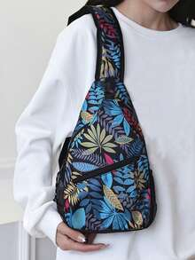 New Outdoor Multi-Layer Fashion Large Capacity Men's Chest Bag - Multicolor - View 9