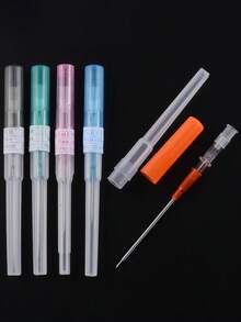 10PCS Sterile Piercing Needles 14G 16G 18G 20G 22G Size Piercing Kit Body Piercing Tools Supplies Body Piercing Needles For Nose Septum Ring Belly Ear Cartilage Tragus Helix Daith Tongue Lip Eyebrow Rings Piercing Jewelry - Multicolor - View 3