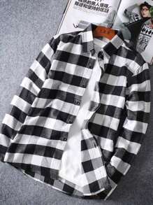 Camisa Xadrez Lenhador ALGODÃO FLANELA Masculino Manga Longa Roupa Festa Junina