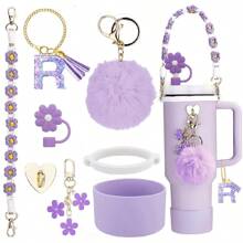 Accesorios de decoración de la Copa , Tapa de pajita de 8-9 mm, Botas de silicona compatibles con vasos de 30 y 40 onzas de la Cup, regalo de Navidad para niñas, regalo DIY creativo, decoración de Acción de Gracias, decoración de regalo para amigos, decoración de fiesta de Navidad, accesorios , vaso de Navidad, útiles escolares