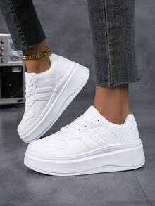 DJSUNNYMIX 女士休闲运动鞋厚底厚底鞋