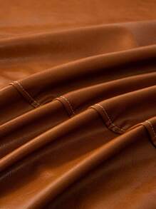 1pc Waterproof & Anti-Scratch Oil-Wax Leather Sofa Slipcover, All-Season Sofa Protector, Universally-Fitted Sofa Cover