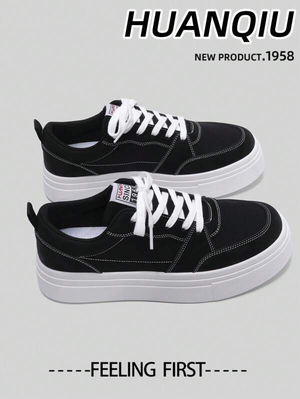 HUANQIU Universal Shoes, , Versatile, Exuding A Sense Of High-End. These Casual And Versatile Athletic Sneakers Are Perfect For Any Occasion.