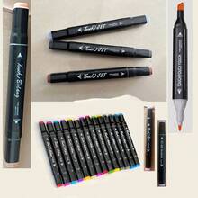 168 Color/12 Color/24 Color/30 Color/48 Color/120 Color/168 Color Markers, Multi-Color Markers, Comic Sketch Markers, Dual Brush Art Brushes, Study Supplies, Painting Sets, Study Supplies, Back To School - Multicolor - View 11