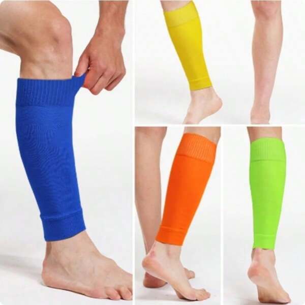 1 Pair Sports Leg Sleeves, Compression Calf Sleeves, Professional Running Fitness Leg Sleeves, Knee-High For Men & Women, Suitable For Football, Basketball, Running, Tennis And Other Sports