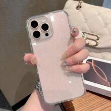 Sequins Compatible With IPhone 16, 15, 14 Plus, 13, 12, 11 Pro Max Plus Glitter Phone Case. Soft, Transparent Protective Cover, Perfect As A Gift For Girlfriend Or Lady.