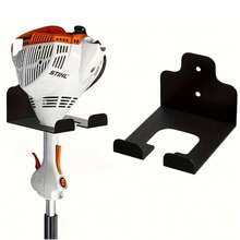 1/3pcs Heavy Duty Steel Wall Mount Bracket, Lawn Mower Hanger, Garage Wall Mounted Trimmer Rack, Lawn & Hedge Trimmer Tool Organizing Hook Trimmer, Tool Organizing Hook