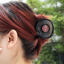 1 Piece Personalized Acetate Antique Phone, Disco Ball,Vinyl Record,Hair Claw Clip Personalized Women's Hair Clip,Hair Accessories,Claw Clips,Hair Jaw Clip,Hair Clutch Fall Winter For Vacation Outfits Woman