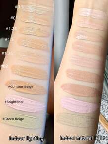 the SAEM Corrector iluminador Cover Perfection Tip, Corrector líquido de uso múltiple, Maquillaje de cobertura total para acné, manchas oscuras, ojeras, hiperpigmentación y imperfecciones, K-Beauty, Maquillaje coreano - 6.5g/0.23oz.