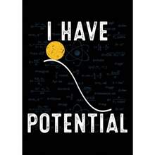 1 pieza Cartel de arte sobre un físico amante de los libros Pintura sobre lienzo Decoración de club de termodinámica Laboratorio de ciencia Decoración moderna para sala de estar, dormitorio Regalo opcional con marco