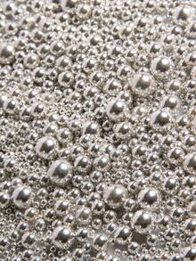 85g/3oz Glitter Sugar Pearls - Shinning Decorations Sprinkle For Cakes, Ice Cream Sundaes, Chocolate Truffles, Macarons, Cupcakes, Waffles, Donuts, Lollipops, Fondant, Dessert Tables | DIY Birthday/Wedding/Graduation/Retirement/Christmas/Valentine's Day Party Supplies | Non-Melting Sparkle Toppings For Bakeries, Home Baking,For Decoration Only. Not Edible