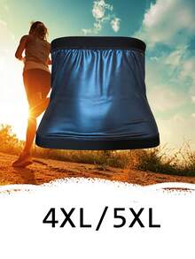 1pc PU Layered Sports Waist Trimmer Belt, Sweat-Inducing Waist Trainer, Slimming Fitness Waist Cincher For Running, Sports, Yoga Gym Accessories Lumbar Girdles - Multicolor - View 10