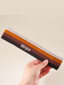 5 件/1 件运动头带，男士健身瑜伽吸汗带，嘻哈舞头巾，宽下摆防汗发带，休闲、派对、通勤、度假、洗脸、化妆、夏季服装、夏季发饰、男士度假配饰、足球头带、男士配饰