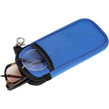 Portable Glasses Protective Case, Can Store Mobile Phones, Headphones, Glasses, Bank Cards And Other Items, Suitable As A Gift For Elders And Friends On Mother's Day, Father's Day, Thanksgiving, Christmas, Etc - Multicolor - View 5