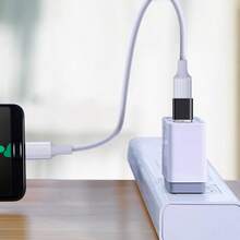 USB C Adapters 4 Packs, USB C To USB 3.0 OTG Adapter, Micro USB To USB C Adapter Compatible With MacBook Pro, Smartphones, Laptop, PC, In Car And More - Black-4pack - View 7