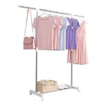 Adjustable Clothes Hanger With Shoe Rack 135x68x40 / 122x37x138 - modelo ajustável - 查看 3