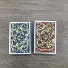 1 Juego (54 piezas) de Naipes de PVC de Alta Gama, Bridge; Juegos de Cartas Divertidos, Naipes de PVC de Alta Estética, Juegos de Mesa Cartas Mágicas, Cartas Gruesas Antideslizantes Impermeables y Antipliegue, Juegos de Cartas Divertidos, Fáciles de Barajar