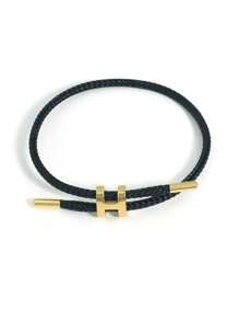 1 Stück Edelstahl herausziehbares Armband, einfach und modisch als täglicher Tragegeschenk, geeignet für Männer und Frauen