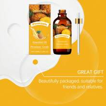 Aceite esencial de aromaterapia de piña, 100 ml / 3.38 onzas líquidas, aceite esencial de feromonas de aromaterapia, adecuado para regalos cotidianos entre amigos y amantes, ocio doméstico diario, que calma y relaja para crear una atmósfera agradable y aire fresco