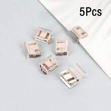 2/4/5/6/10/12/15/20/25/30/35/50 Stück unsichtbare Hosenbeinverkürzungsclips, verhindern Schleifen der Hose, näh-freie versteckte Beinverschlussvorrichtung, verhindern Schleifen des Hosensaums