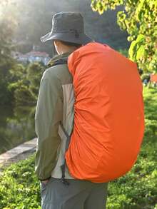 Large Outdoor Hiking Backpack Rain Cover, Universal Waterproof Dustproof Backpack Rain Protector Cover For Travel Backpack, Student Book Bag - Multicolor - View 3