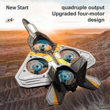 1pc Beginner Drone, Remote Control Drone And Beginner RC Airplane Light, Remote Control Quadcopter Helicopter With Auto Hover, Helicopter, Fighter Plane, 3D Flip, Foam Drone, Airplane Model, Fighter Jet Model, Suitable For Indoor Flying, Beginner Flight, Best Gift, Christmas, Christmas Gift, Birthday Gift, New Year Gift, Gift Box, Present