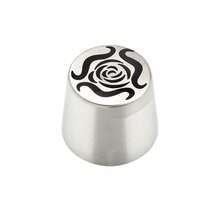 1 件超大不锈钢俄罗斯管道蛋糕糖霜喷嘴蛋糕棉花糖花束 DIY 厨房烘焙工具