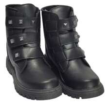 Children's Boots Girls' Combat Boots Tractor-Shaped Ankle Boots Thin Heel Short Shaft Rodeo Casual Comfortable Fashion Blogger Festa Junina