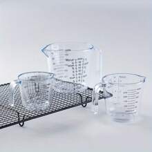 Plastic Measuring Jug, Measuring Cups,Measuring Cup Jugs For Baking Cooking, 150ML, 300ML, 600ML, Easy To Read Measurements, Cook With Accuracy 3PCS Kitchen Baking Measuring Cups, 150ml, 300ml, 600ml Set Plastic Measuring Cups, Cooking And Baking Seasoning Liquid Measuring Cups, Multiple Scale Identification, With Handle And Triangular Mouth
