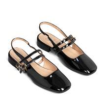 1 Paar glitzernde Schulmädchen-Stil TPU beleuchtete Mary Jane Schuhe, für Outdoor, Büro, Party, Frühling/Sommer