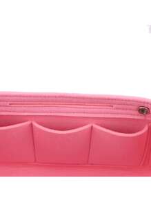 Multi-Compartment Organizer Bag With Multiple Pockets, Large Capacity Storage Pouch For Mobile Phone, Wallet, Keys, Etc. Suitable For Tote Bags, Desk Storage