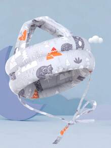 1 pieza Gorra anti-colisión para bebé, sombrero protector anti-caídas para niños pequeños, transpirable y lavable, adecuado para todas las estaciones