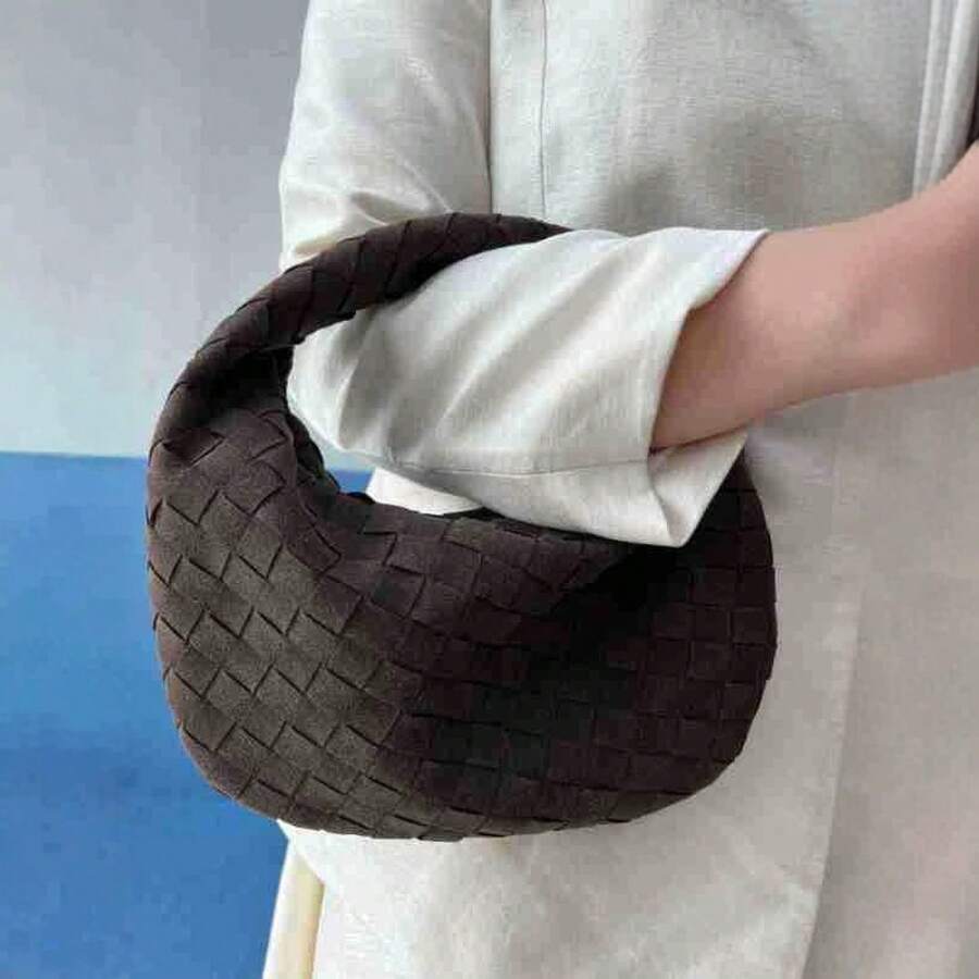 Simple, Matte, Handcrafted Bundle Bag, Best-Selling Dumpling Bag, High-End And Versatile Underarm Cloud Bag