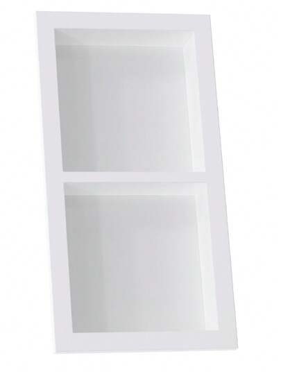 Nicho 30x60 DUPLO P/Banheiro de Embutir Vertical ou Horizontal