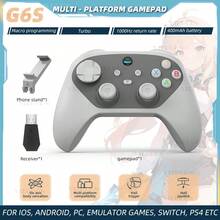无线游戏手柄 1000Hz Hall 摇杆 适用于 Switch/PC/IOS/Android 游戏控制器 适用于 支持六轴陀螺仪涡轮 - 多色 - 查看 15